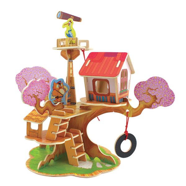 Пазл серия Лесные домики FHS-002, Дом сторожа, Rezark FHS-002