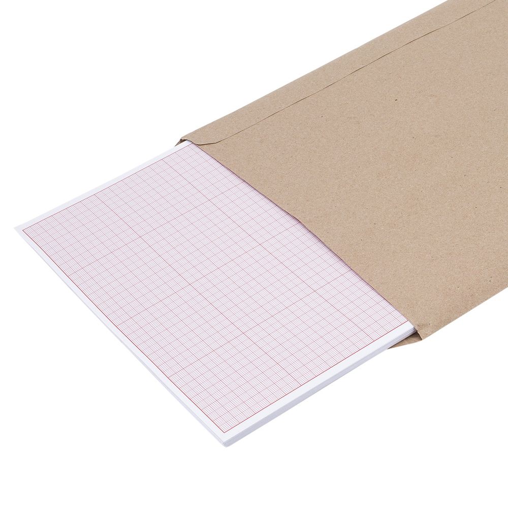 Бумага масштабно-координатная 80 г/м², А4 Маджента, 50 листов