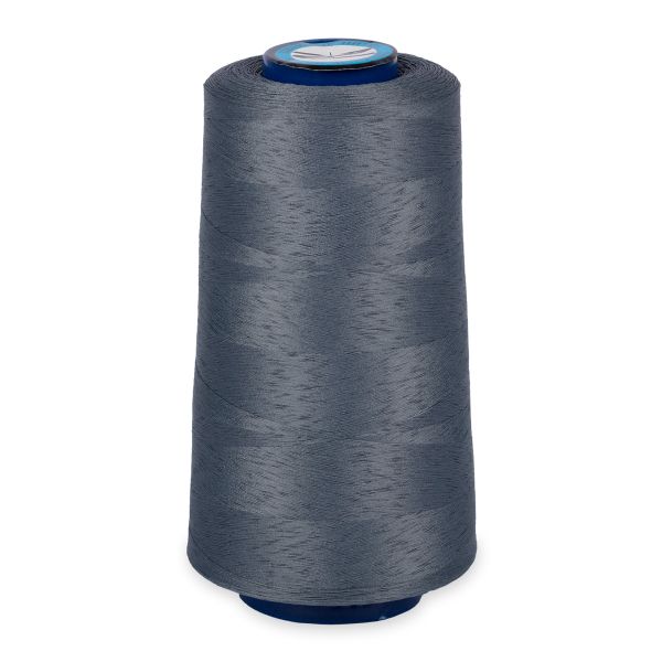 Нитки универсальные текстурированные Nitka U, 150D/1, 5000 м / 1 кат., 343 серый