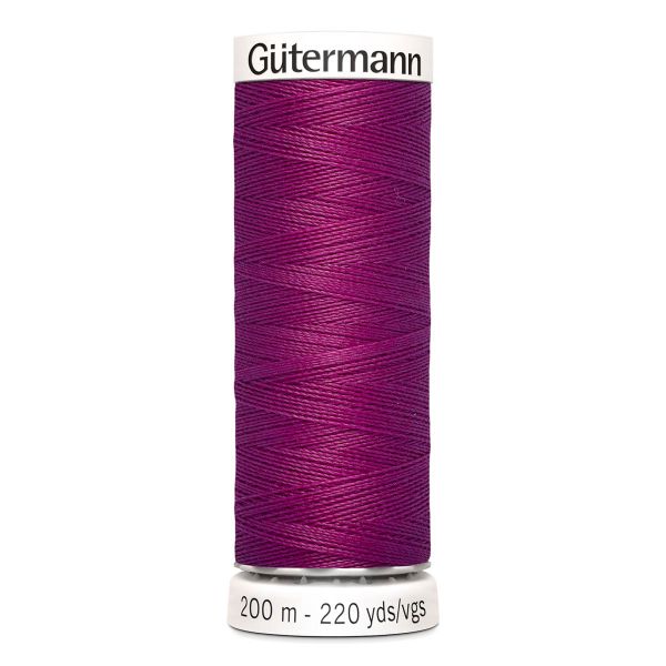 Нитки универсальные Gutermann Sew-all, 200м, 247 фуксия, 5 катушек