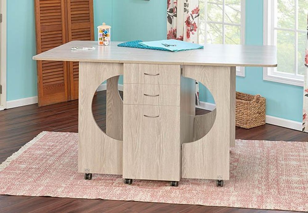 Стол раскройный CUTTING TABLE II, серый дуб, 51х100х90 см, Hemline /TOS/