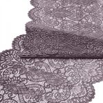 Кружево эластичное (стрейч) 225 мм, 40992 цв.620 морской туман, 120м, Kruzhevo
