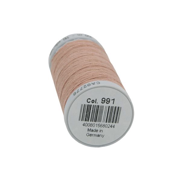 Нитки суперкрепкие Gutermann Extra Strong M782, 100м, 991 розово-бежевая пудра, 5 катушек
