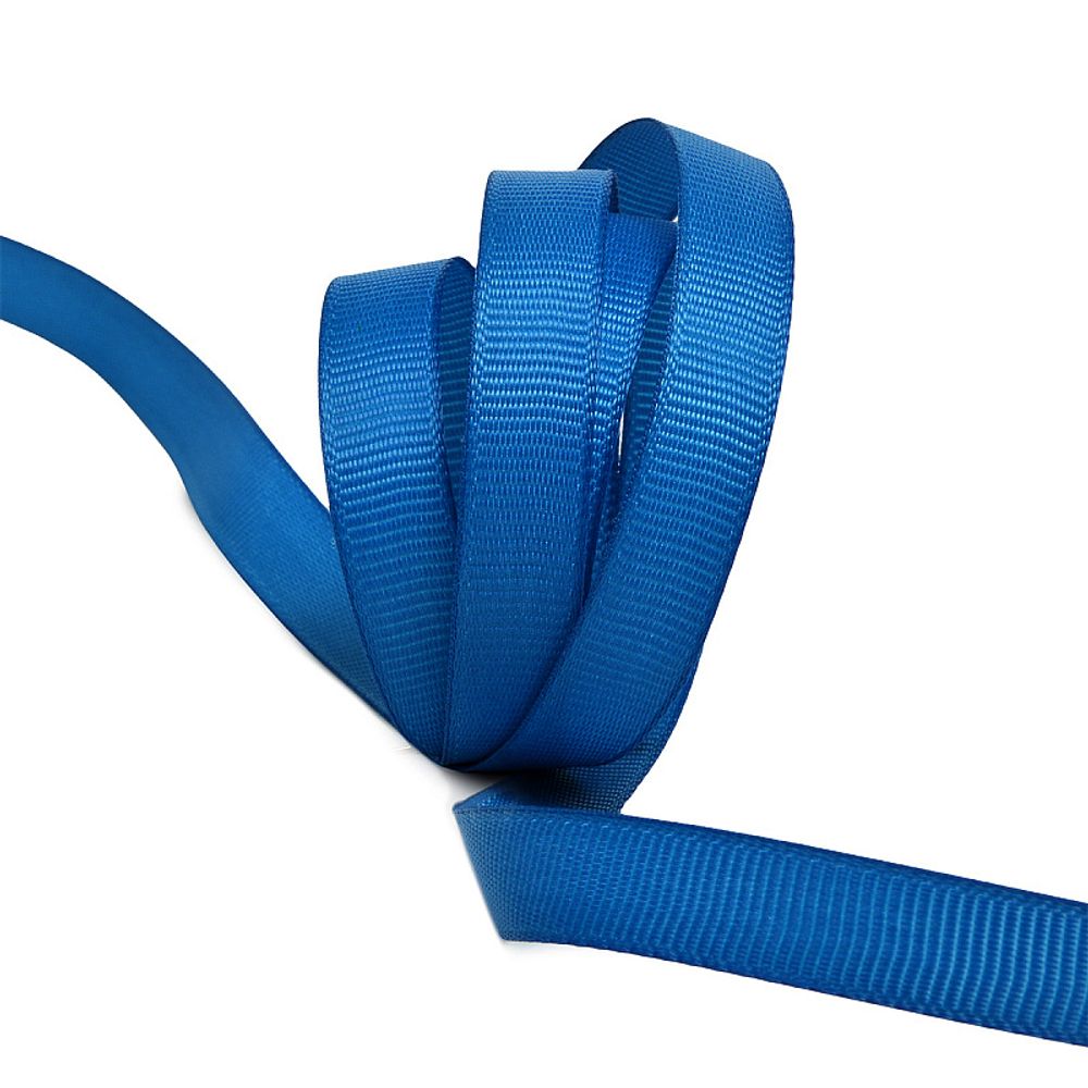 Лента репсовая (в рубчик) 10.0 мм, цв. 352 синий уп.27.4м Лента репсовая (в рубчик) 10.0 мм, цв. 352 синий уп.27.4м