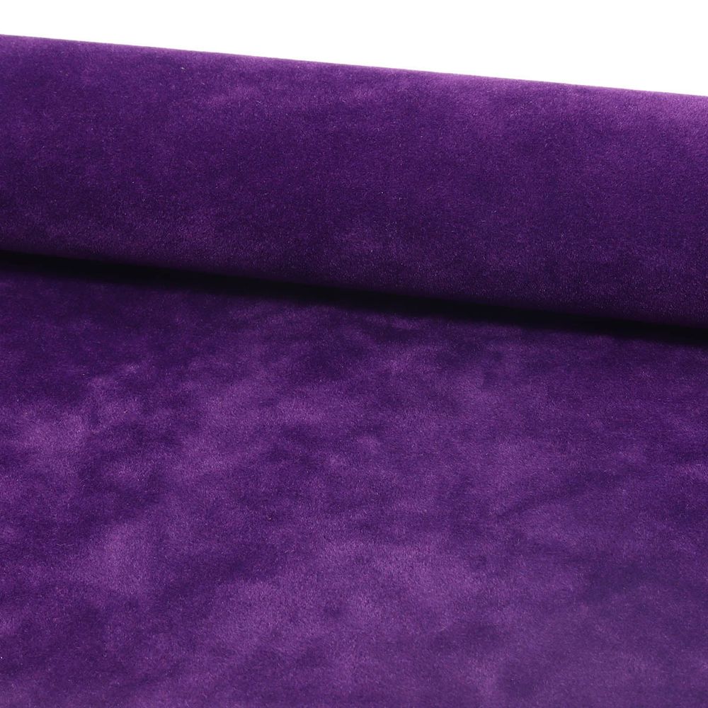 Замша искусственная двухсторонняя, 20х30см, 2 листа, 22972 фиолетовый, 194г/м2