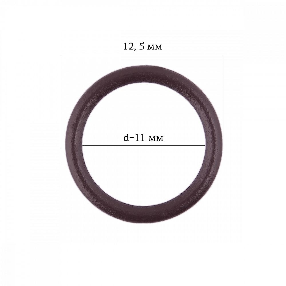 Кольца для бюстгальтера металл ⌀11.0 мм, 076 сливовое вино, Arta, 50 шт, 776800