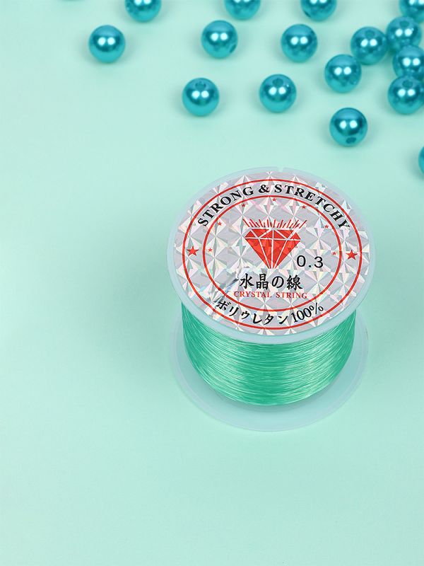 Нить-леска 0.3 мм, 100 м, цв. зеленый