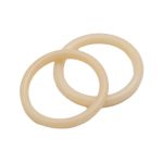 Кольца для бюстгальтера пластик ⌀10.0 мм, C180 телесный, 100 шт