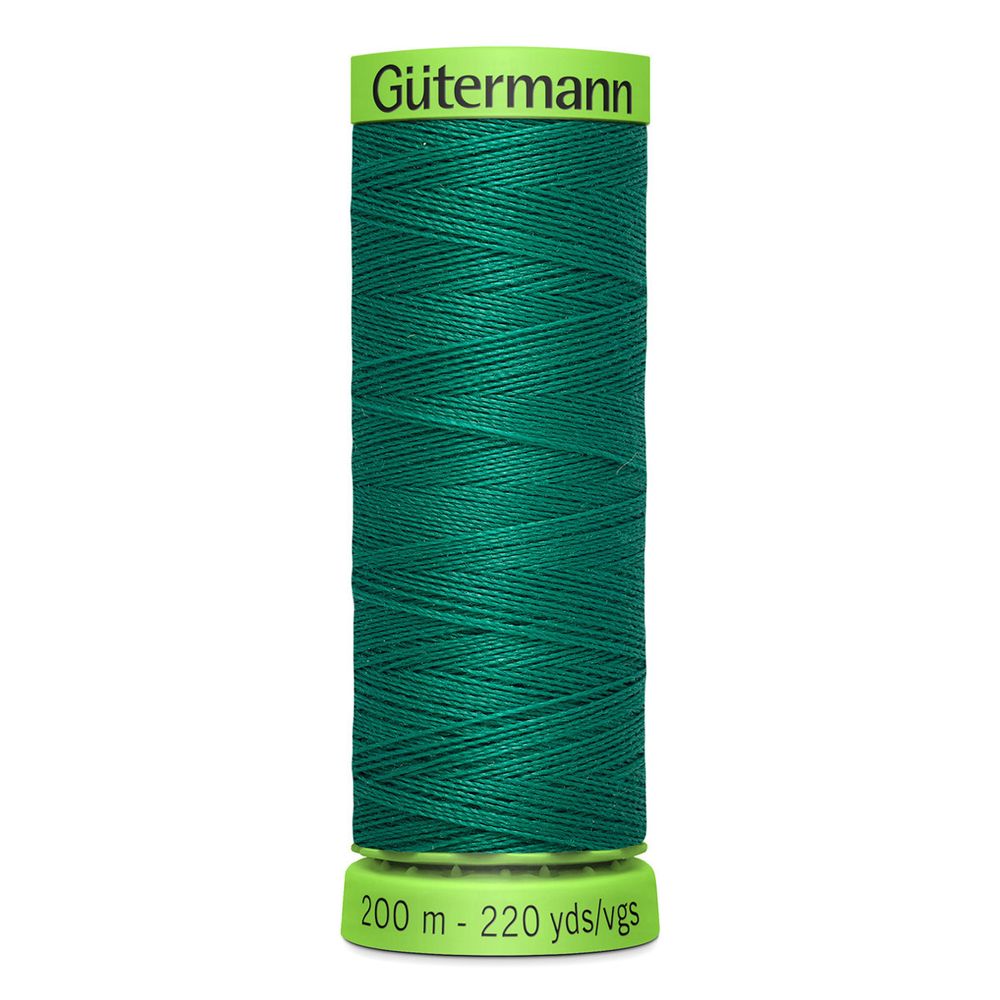 Нитки для тонких тканей Gutermann Extra Fine 150, 200м, 167 нефритовый, 5 катушек