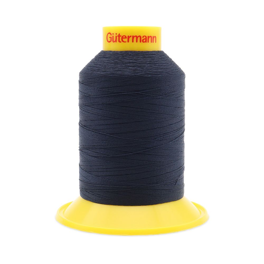 Нитка эластичная Gutermann Maraflex 120, 1500 м, 716936, 339 т.чернильно-синий, 1 катушка