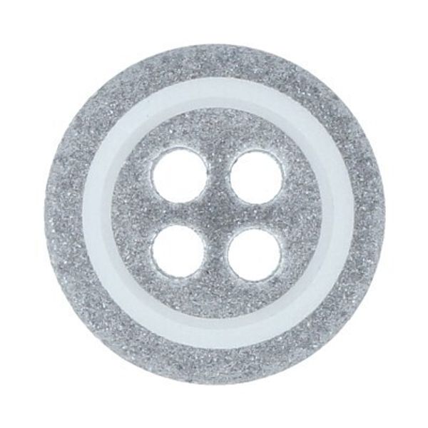 Пуговицы 4 прокола блузочные 11 мм, 36 шт, D306 серый, Gamma XO 0024