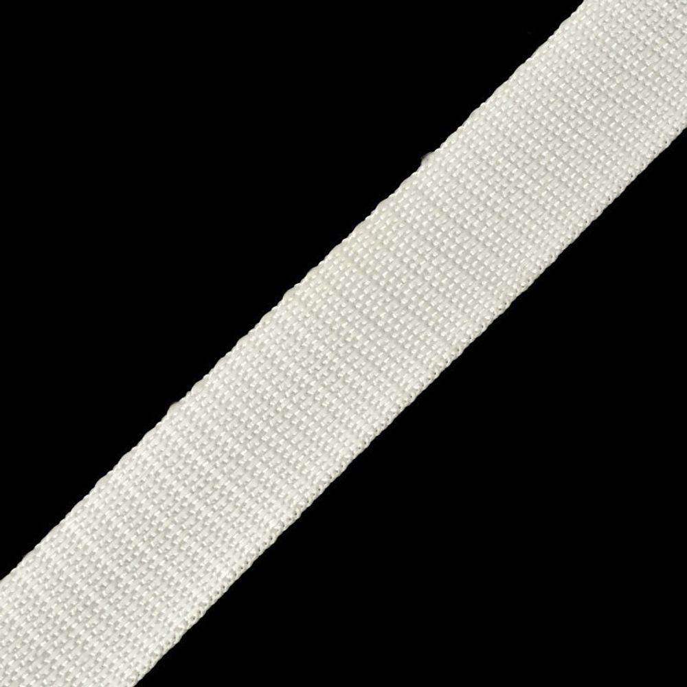 Стропа (ременная лента) 30 мм / 5х2.5 метра, 01 белый