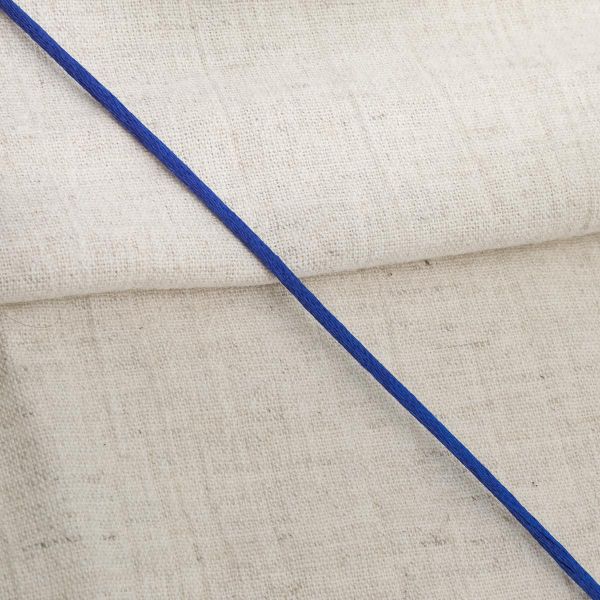 Шнур атласный корсетный ⌀2.0 мм / 45.7 метров, 21 василек