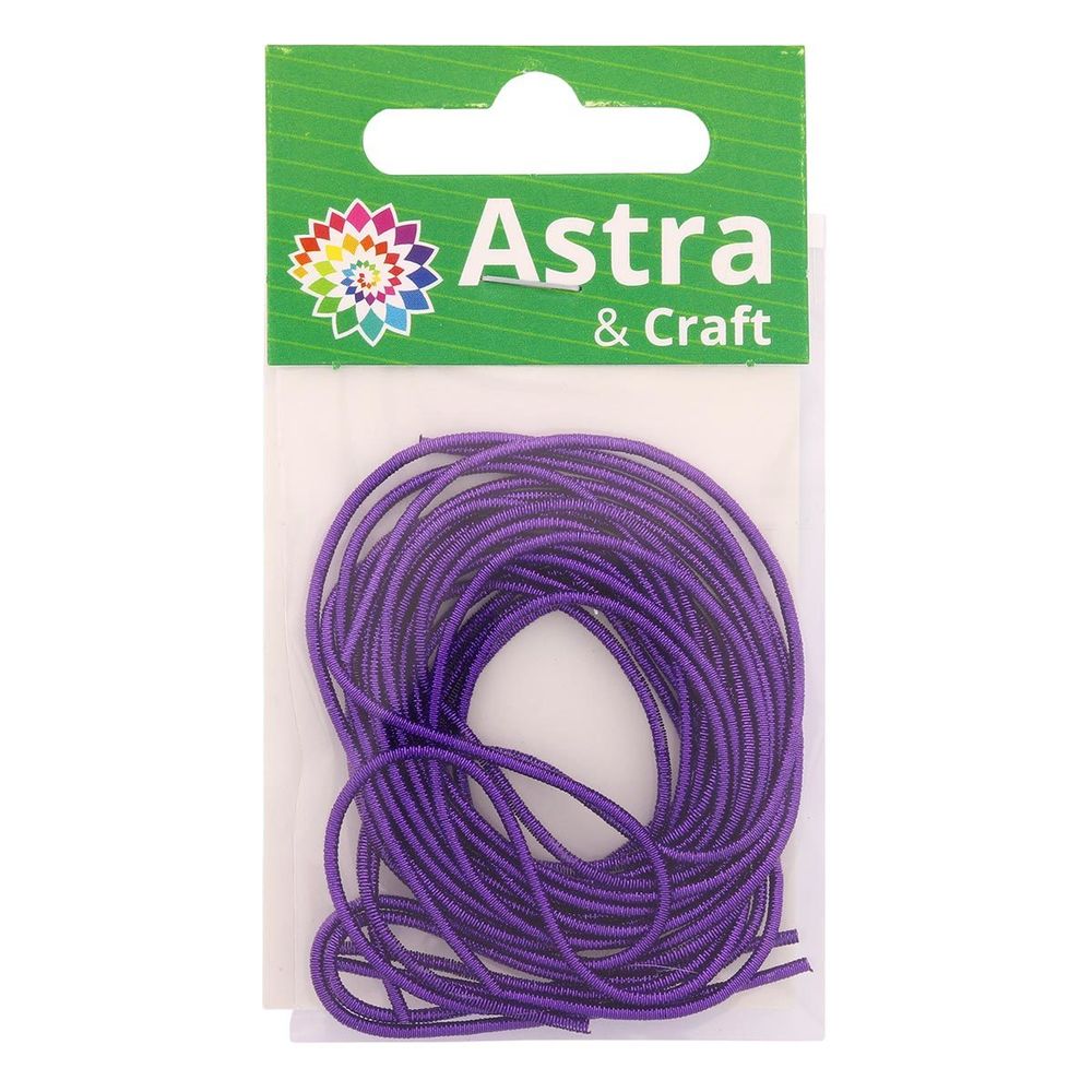 Канитель металлизированная Фиолетовый 1 мм, 5±0,1г