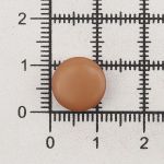 Пуговицы на ножке 18L (11мм), пластик (Brown (коричневый)), NE68, 72 шт