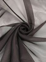 Вуаль 45 г/м², 300 см / 3 метра, Vei.08, коричневый