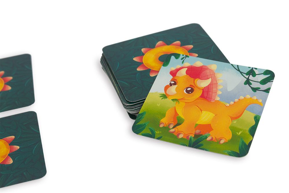 Игра настольная Диномир, Эврикус BG-11054