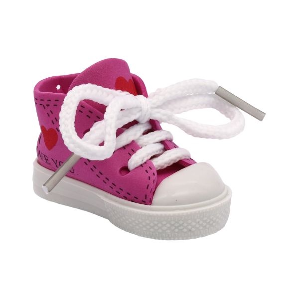 Кеды со шнурками для брелока 