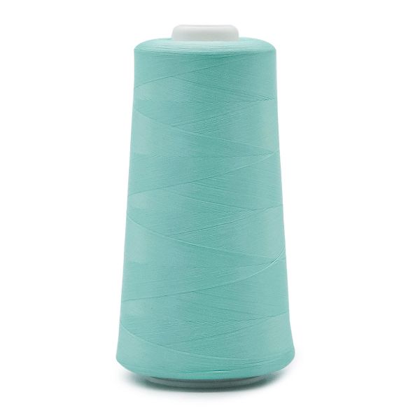 Нитки текстурированные некрученые 150D/1, 5000ярд, цв.232 мятный
