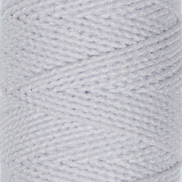 Нитки спандекс ⌀0.6 мм, набор 10 катушек по 25 метров, белый, Gamma ET-10