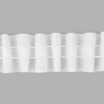 Лента (тесьма) шторная: сборка параллельная 25 мм / 100 метров, S090428