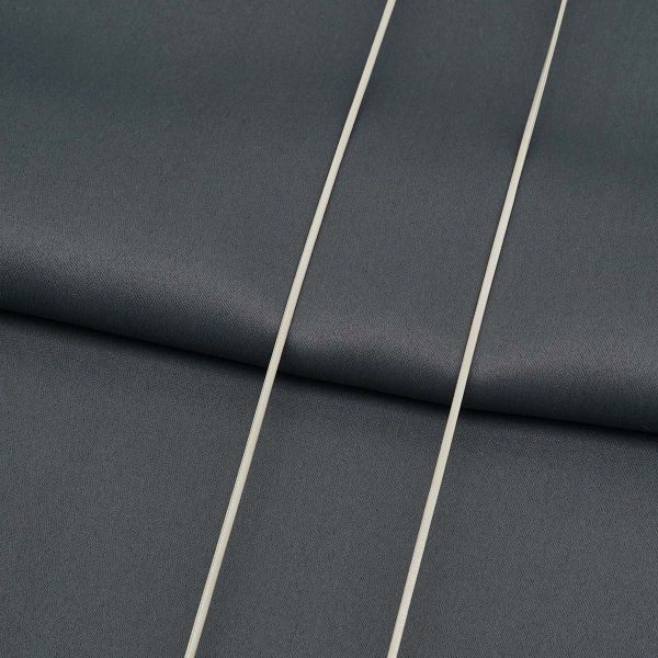 Шнур кожа искусственная ⌀1.0 мм / 100 метров, 07 молочный, 3Al338