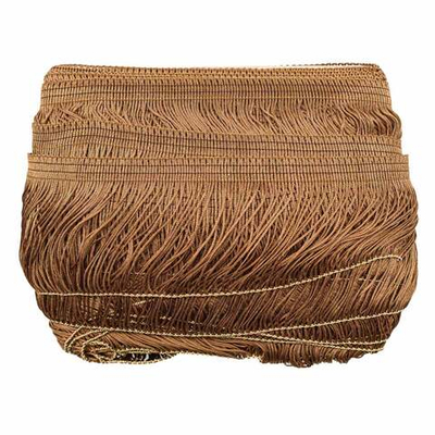 Бахрома отделочная 90.0 мм / 25 метров, 201 кофе