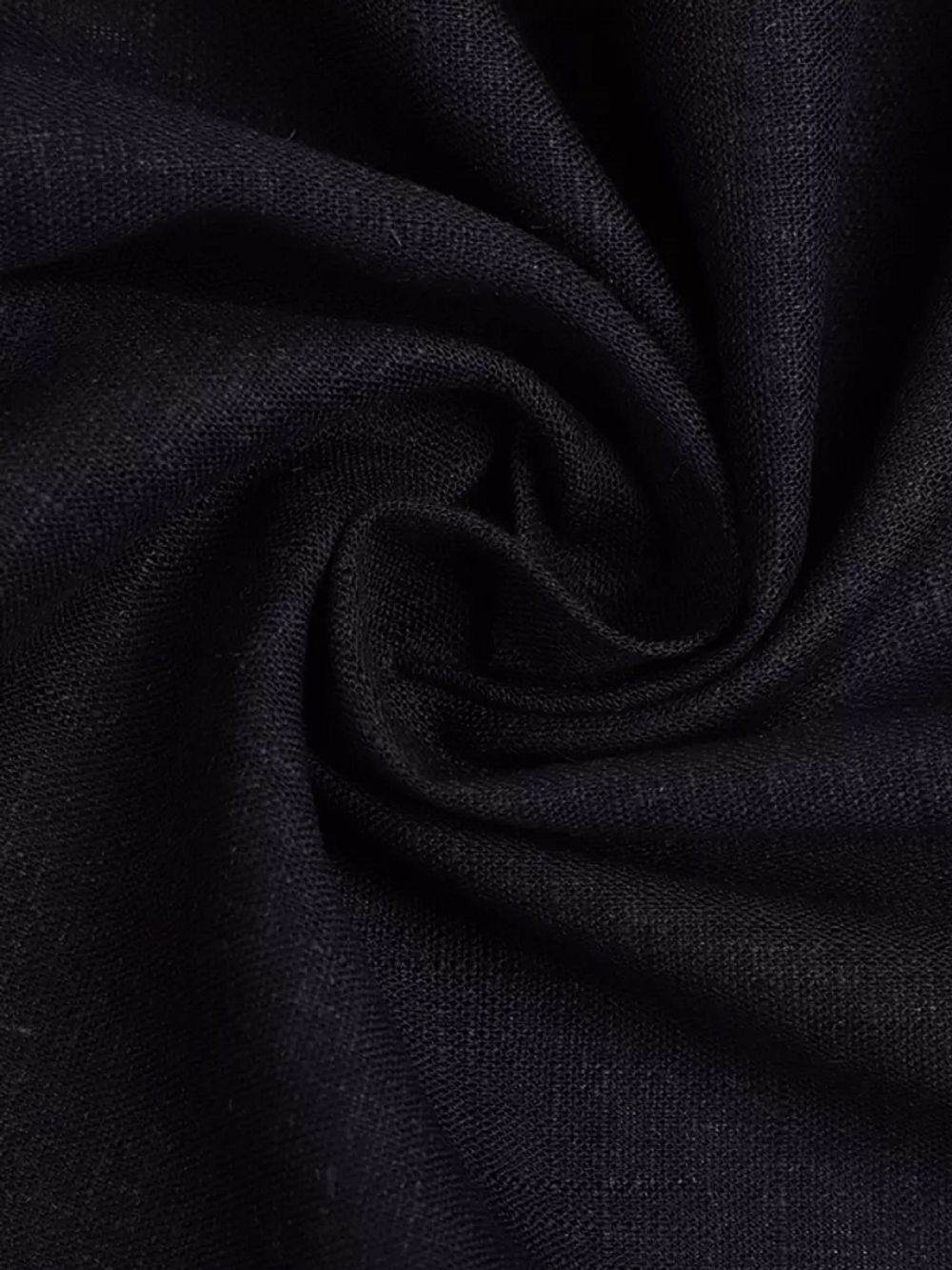 Льняная ткань 190 г/м², 140 см / 2 метра, TBY.Li.1002.10, 10 т.синий