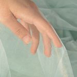 Фатин перламутровый 150 см / 15 метров, T538-90, цв.мята