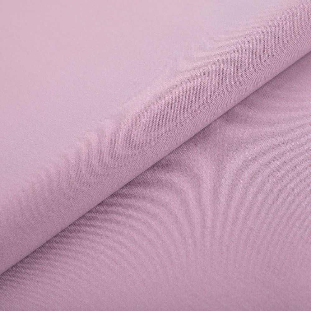 Футер 2-нитка с начесом 275 г/м², 150х180±5 см, гр.розовый/dusty pink, Gamma DBKTN