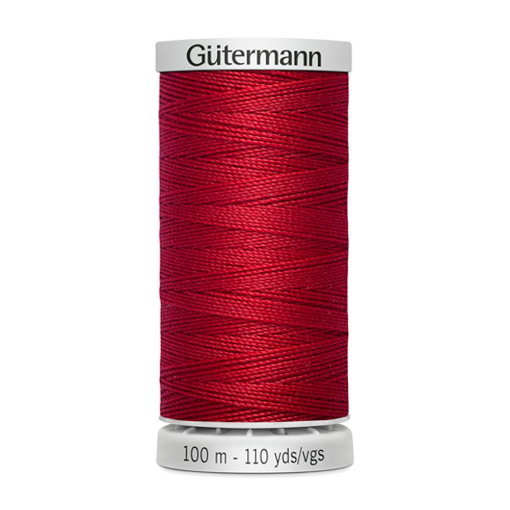 Нитки суперкрепкие Gutermann Extra Strong M782, 100м, 046 бургундский, 5 катушек