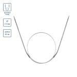 Спицы круговые металл ⌀2.5 мм, 50 см, 1 шт, с металлической леской, Gamma MKJ