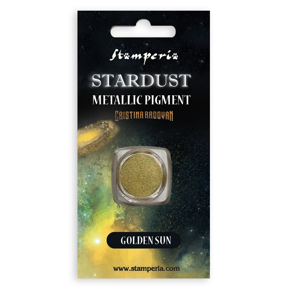 Красящий пигмент (порошок) Stamperia Stardust Pigment 5 г, золотой /TOS/