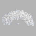 Пуговицы 4 прокола 16L (10мм) пластик (Clear (прозрачный)), PS43, 144 шт