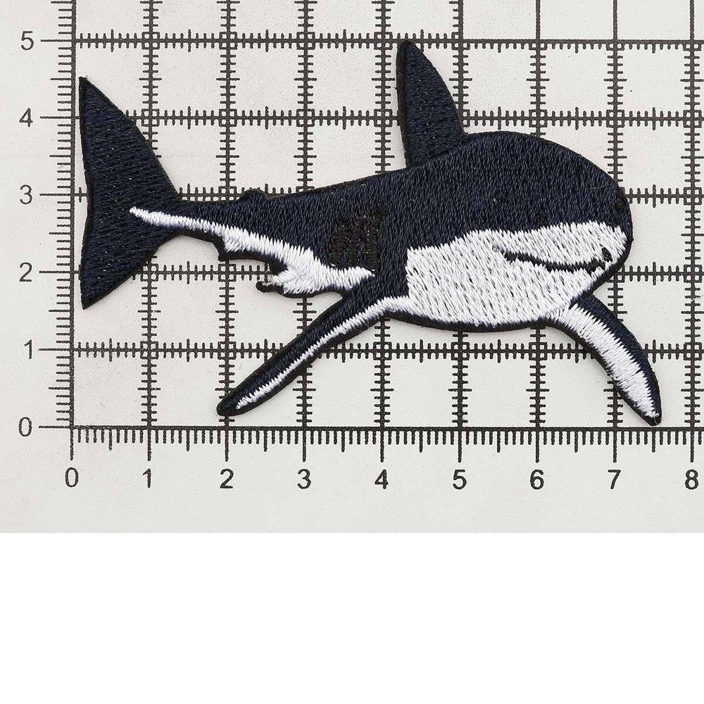 Термоаппликация Акула, 5х7.6cm, Hobby&Pro