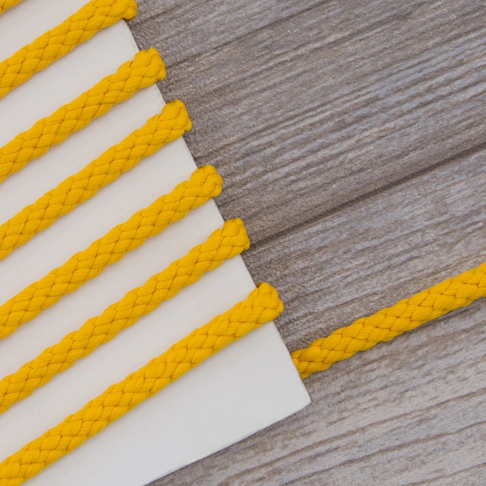 Шнур плетеный 6.0 мм / 25 метров, ярко-желтый, Pega