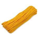 Шнур плетеный ⌀4.0 мм / 30 метров, желтый