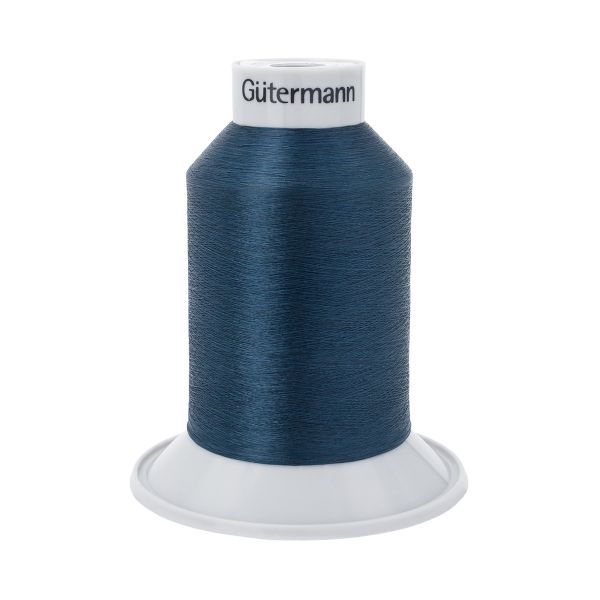 Нитки некрученые бондированные Gutermann Skala 240, 5000м, 720763, 011 грозовой синий, 1 катушка