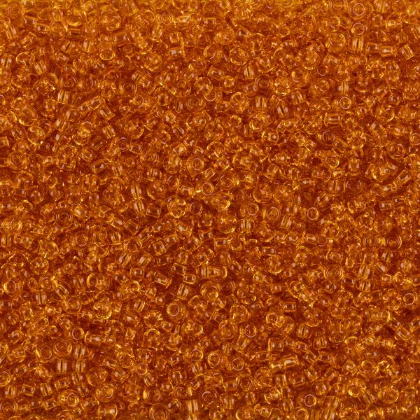 Бисер Preciosa 11/0 (2.1 мм), 50 г, 10070 янтарный, 311-19001