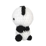 Набор для вязания игрушки Miadolla AMG-MN-0137, Панда (велюр), 10 см