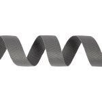 Стропа (ременная лента) 30 мм / 25 метров, толщ. 0.94 мм, [17.1 г/пог.м], 100% п/п, серый, Gamma 3075