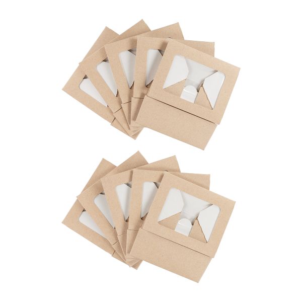 Коробка универсальная с окном 10х8 x4 см, 10 шт, S-Chief BFC-042