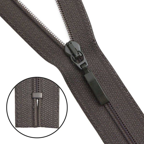 Молния спираль (витая) Arta Т5 (5 мм) 1 зам., н/раз., 18 см, цв. 078 хаки, уп.10 шт