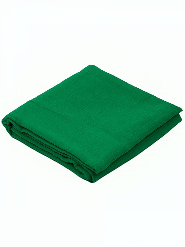 Муслин 125 г/м², 130 см / 2 метра, TBY.Mus.24723.22.2, цв.22 зеленый