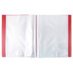 Папка с вкладышами 80 л. A4 700 мкм 25 мм, волокно, 4 шт, красный new EC211930004, Expert Complete