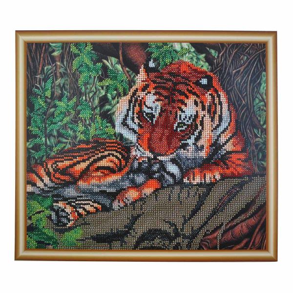 Набор для вышивания бисером Hobby&Pro, Чистюля, 29х25 см