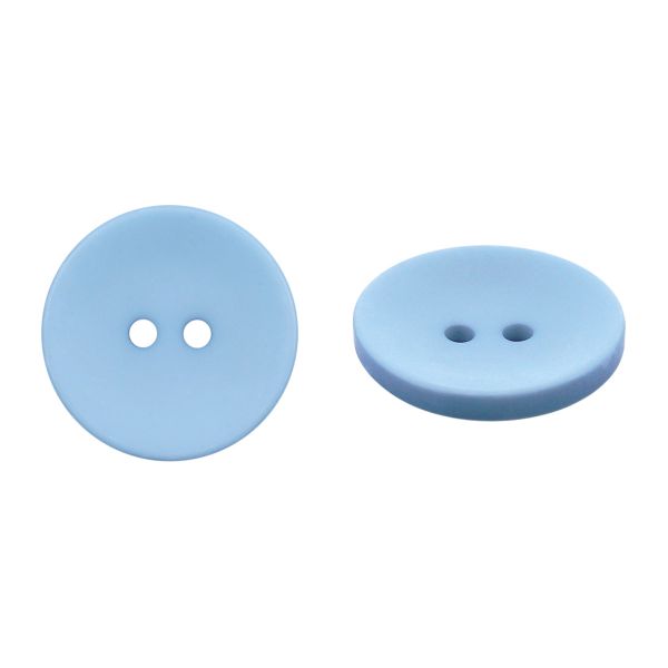 Пуговица 2 прокола 36L=23 мм, Blue1, синий 1, NE188, 36 шт