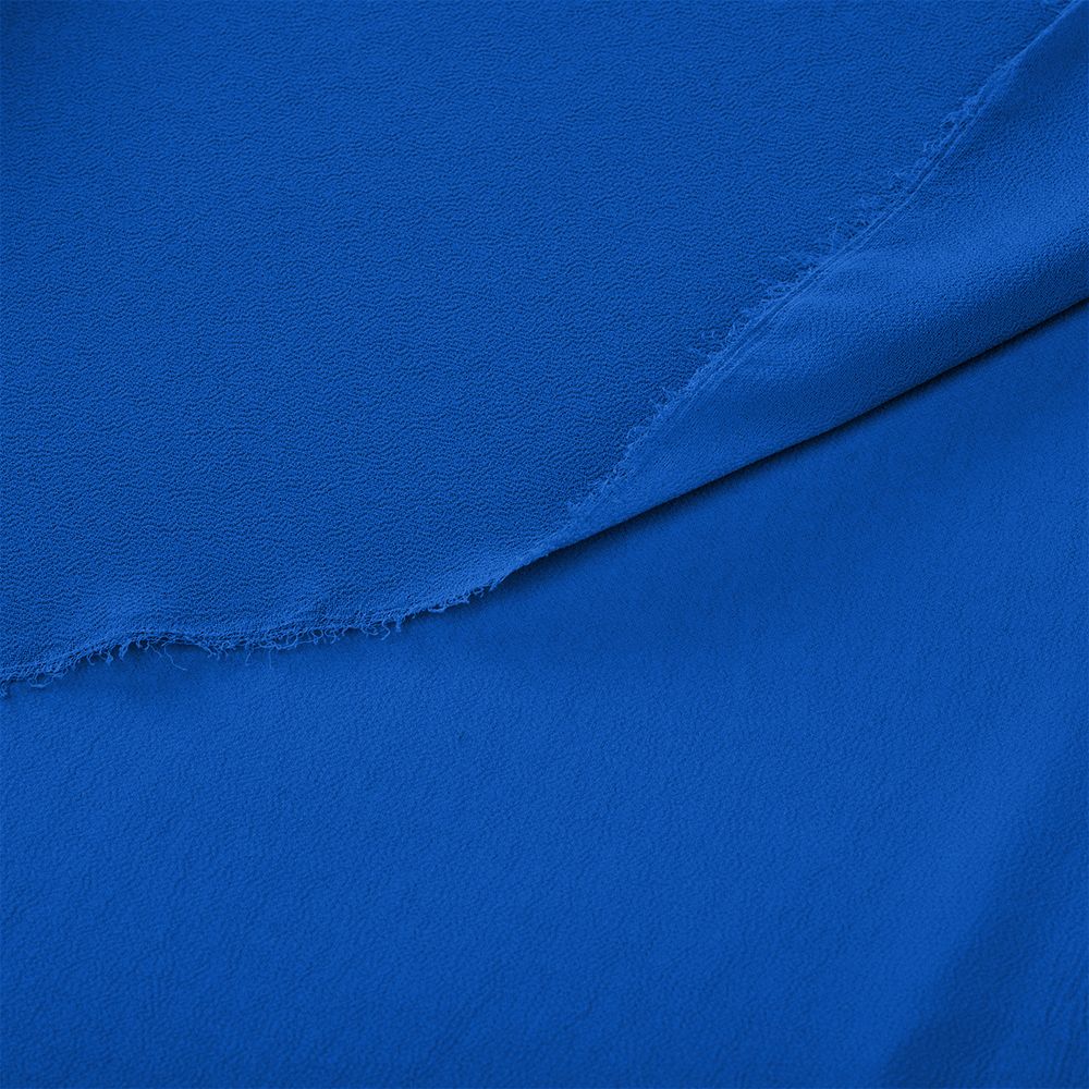 Креп-шифон 105 г/м², шир.150 см, цв.189 голубой, 35м /TOS/