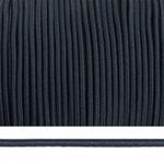 Резинка шляпная (шнур эластичный) ⌀3.0 мм / 100 метров, цв.F321 т.серый