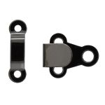 Крючки пришивные 15х11 мм, pewter, 10 шт